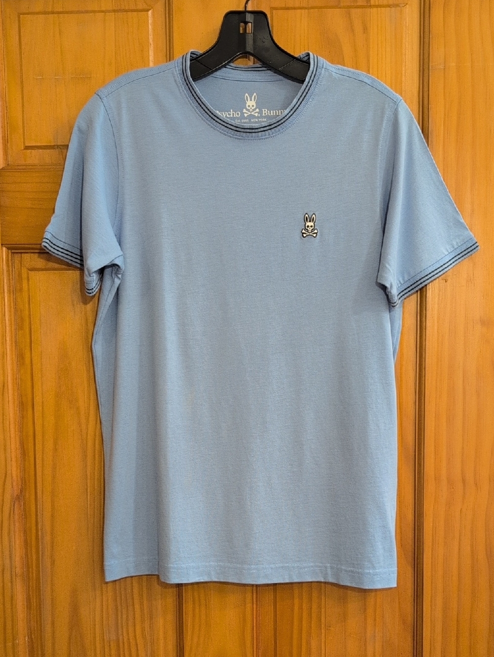 Psycho Bunny Men’s Sky Blue Short Sleeve Crew Tee
